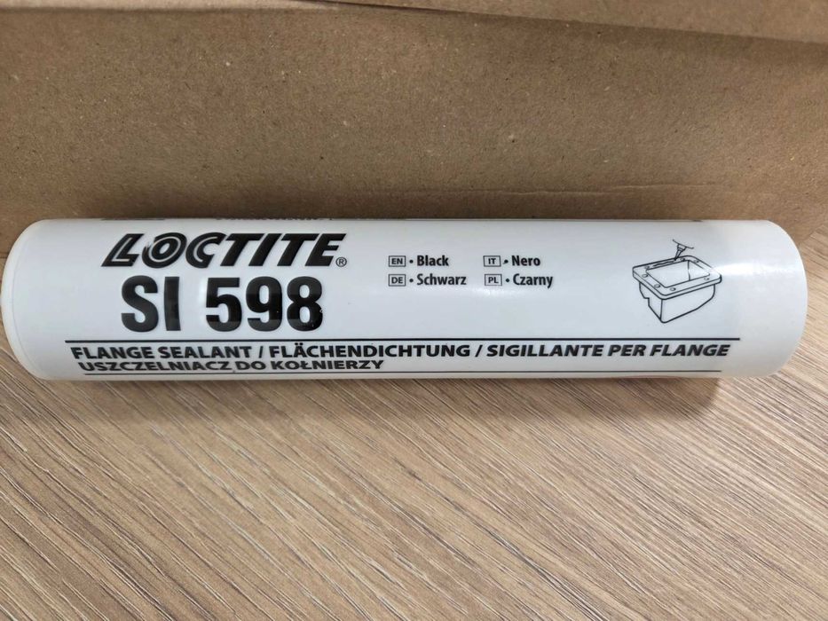 Klej LOCTITE SI 598 czarny 300ml
