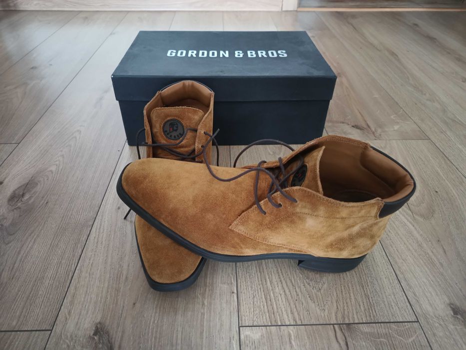 Buty Męskie Trzewiki Gordon & Bros Nowa Alaska BT Suede 43 Nowe