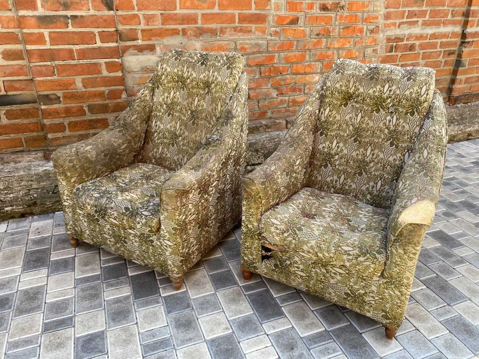 Кресло в залу гостинную Пара кресел кресла Мягкая мебель