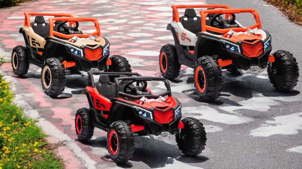 Buggy MAVERICK 4x4 Terenowy Motor Elektryczny Auto AKUMULATOR 2 DZIECI