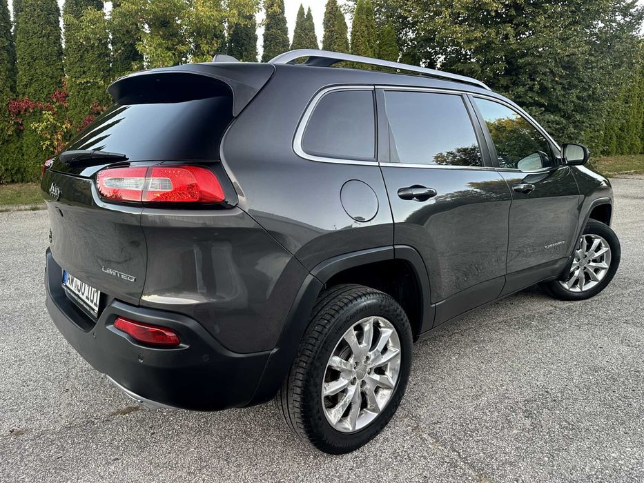 JEEP CHEROKEE LIMITED 2.0D 170PS 4x4 Reduktor FULL Panorama LED Wentyle Radar LIFT 2" KOZAK !