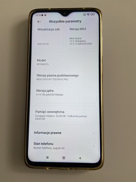 Telefon Redmi Note 8 Pro w wersji 6 64 gb