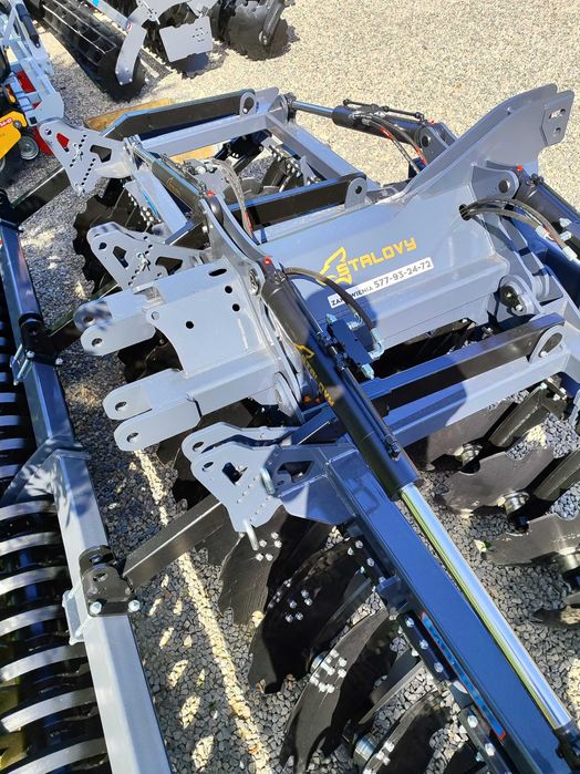 Hydrauliczna brona talerzowa hydraulicznie składana talerzówka 4 4,5 5