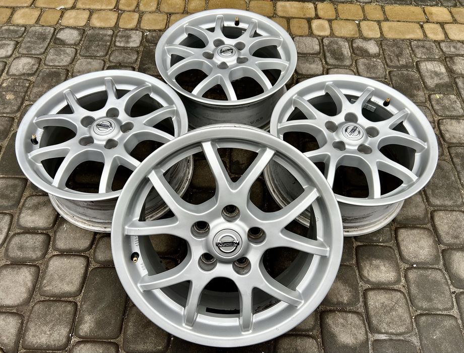 Диски легкосплавні 5x114,3 r16 Leaf NV300 Trafic Duster Megane Scenic