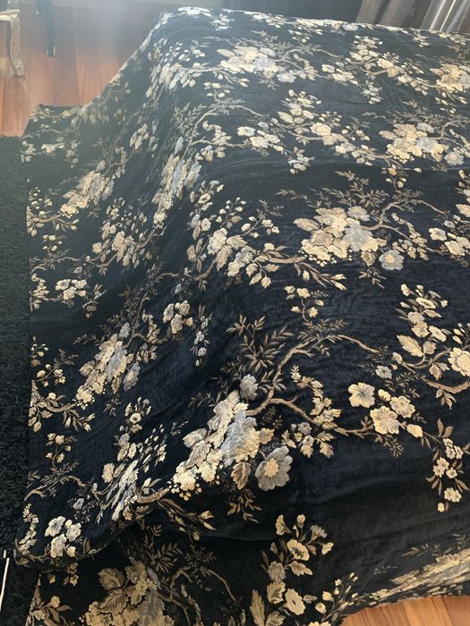 Colcha  / reposteiro- Gato preto