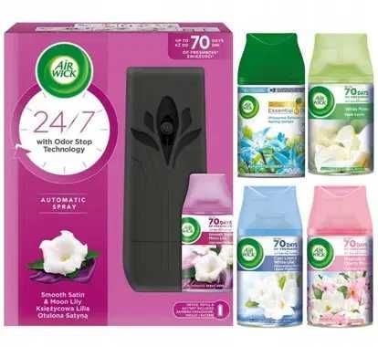 Air Wick Freshmatic odświeżacz urządzenie + 5 wkładów 250 ml