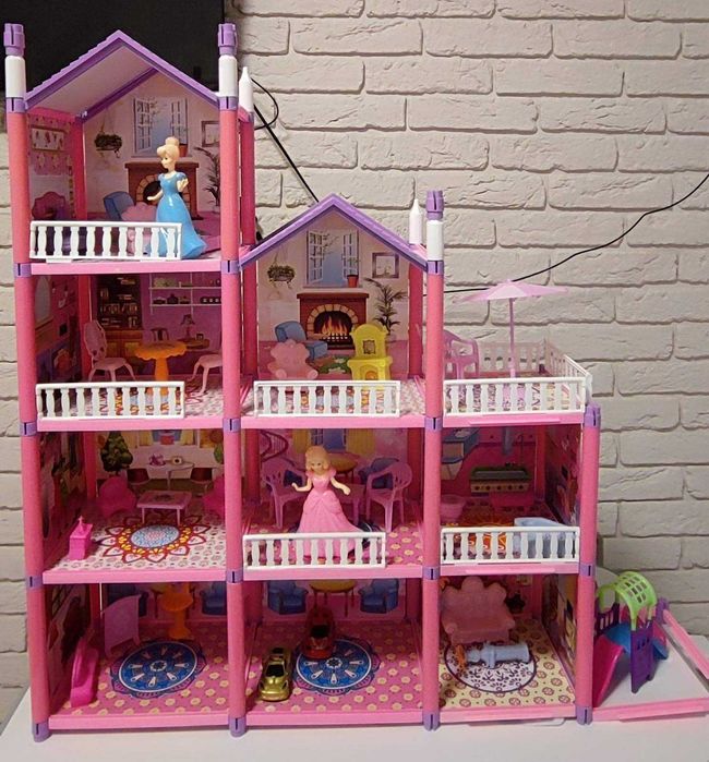 Ляльковий будиночок Lovely House, 194 деталі, DIY-конструктор