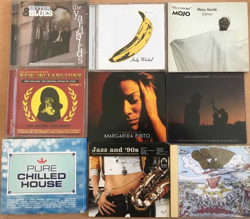 CD's_vários artistas