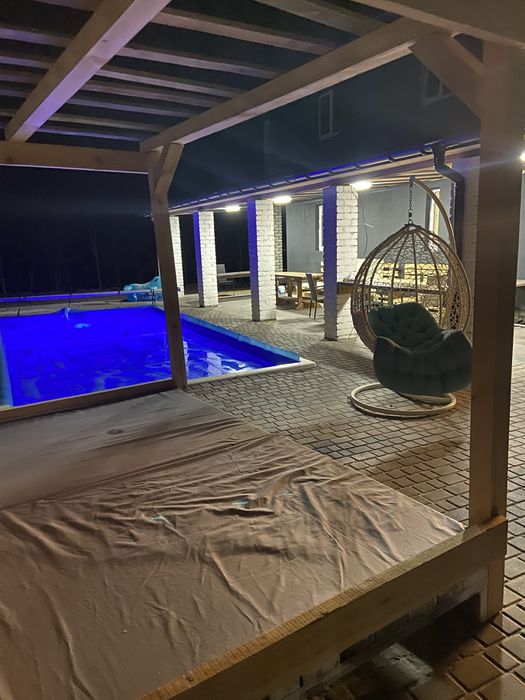 Дом, баня на дровах и джакузи с подогревом