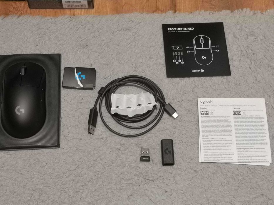 Myszka G 2 Pro Lightspeed - Jak nowa