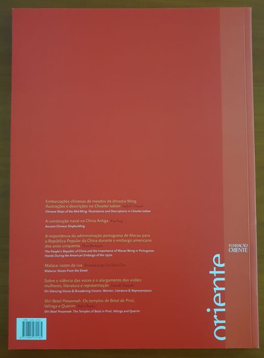 Revista Oriente n⁰ 16