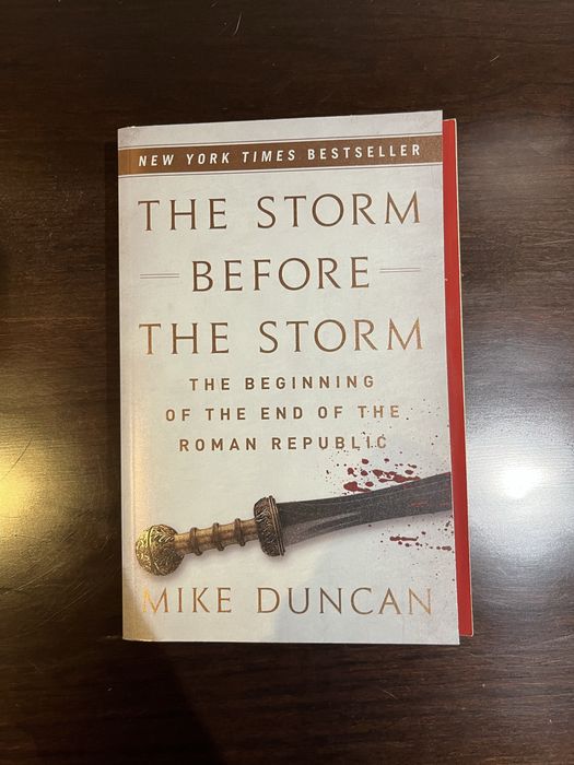 O livro “O temporal antes do temporal” por Mike Duncan em inglês