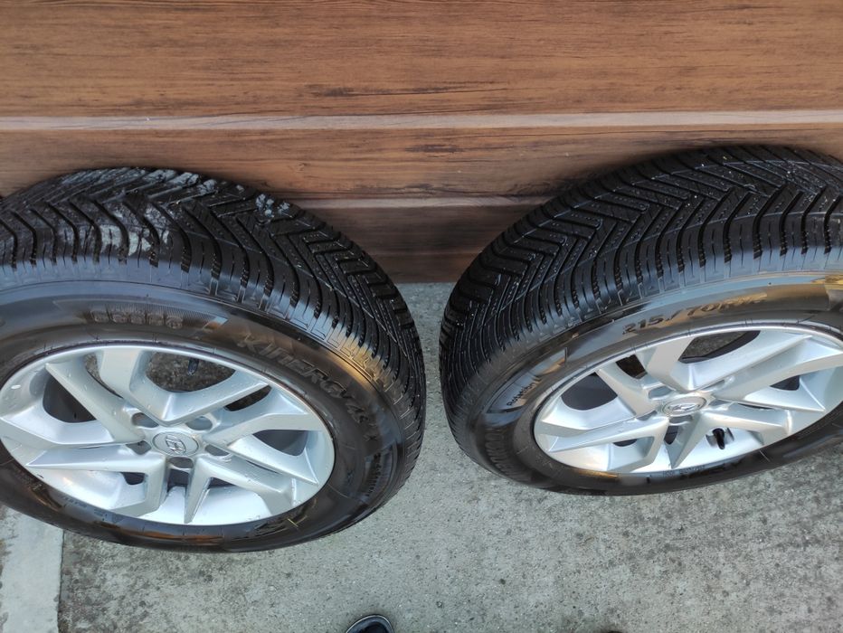 Alufelgi z oponami plus czujniki tpms r16 114,3 x5