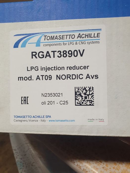 Редуктор газовий для авто Tomasetto