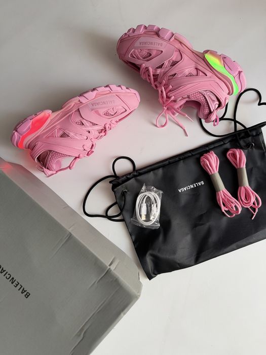 ‼️БЕЗ ПРЕДОПЛАТ‼️ Кросівки Жіночі Чоловічі Balenciaga track 1 led | кроссокви женские мужские баленсиага трак лед