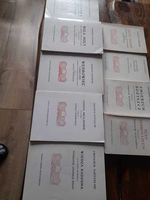 Nietzsche zestaw 10 książek! Nakład Jakóba Mortkowicza