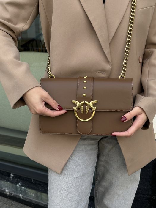 Torebka Pinko Brown Classic