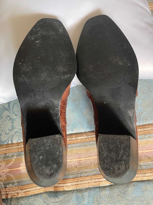 Bota senhora castanho claro, Mango