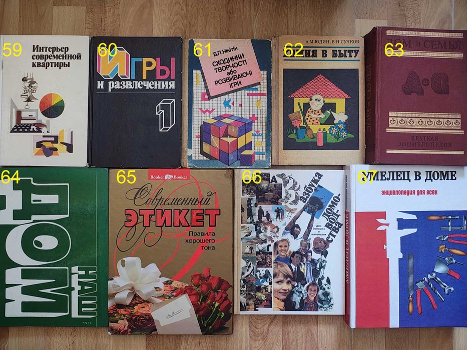 книги про домоводство