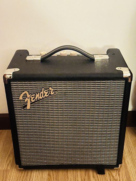 Baixo Fender Squier Precision Bass + Amp Fender Rumble 15