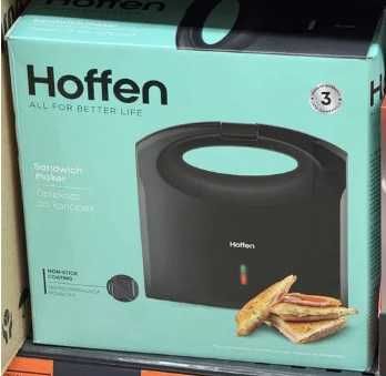 Opiekacz dla kanapek 800 watt Hoffen  (3 lata gwarancji)