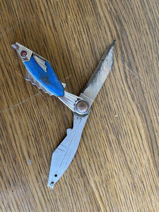 Нож Рыбка Пермь СССР советский балисонг бабочка