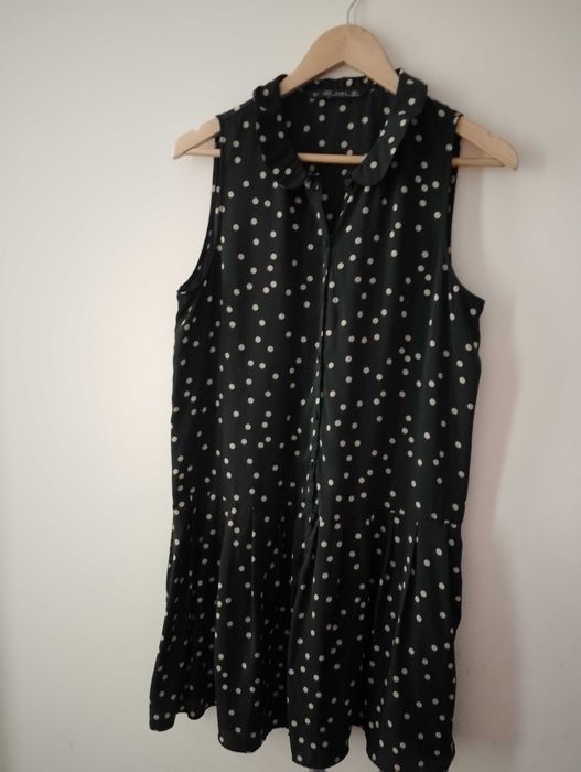 Vestido Zara padrão bolinhas