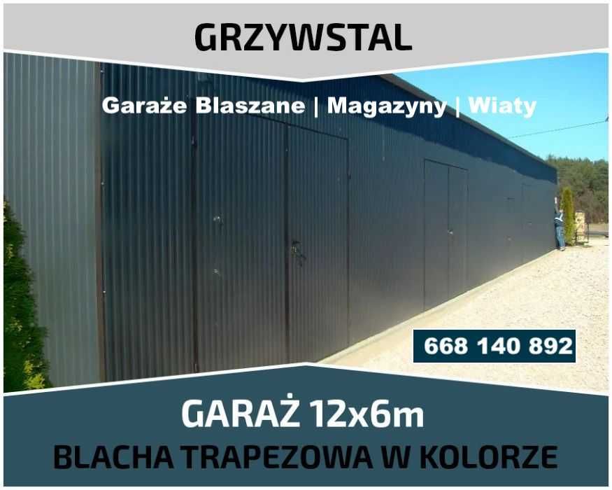 Garaż Blaszany / Wiata /KONSTRUKCJA/ Hala/ BLASZAK – GRZYWSTAL*