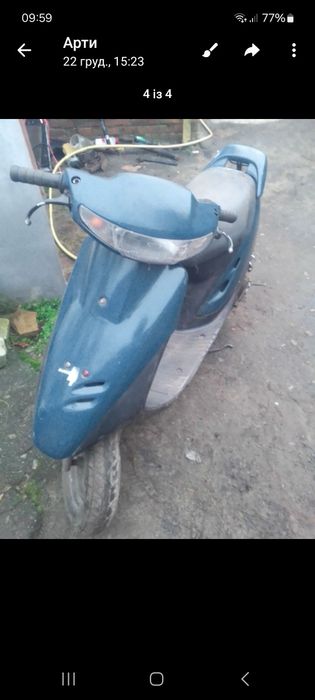 Продам скутер доя по катушек хонда 27 , за ети деньги хорош аппарат