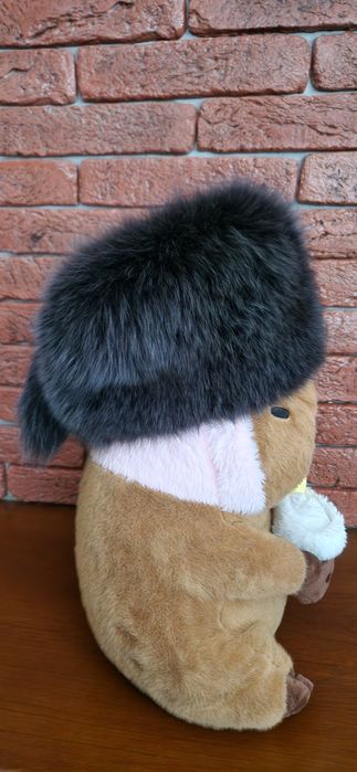 Шапка з хутра песця