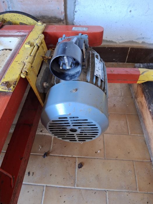 Esmagador de uvas elétrico