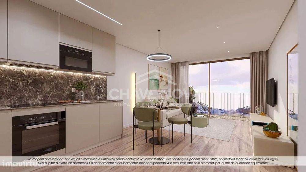 T1 Novo c/ Lugar de Garagem em Oliveira do Douro