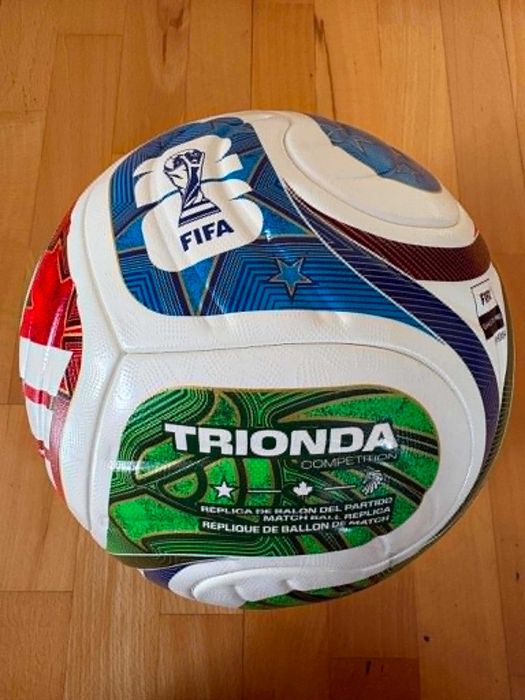 Piłka nożna Mistrzostw Świata 2026 TRIONDA, JD8031, Competition, rozmiar 5, Adidas
