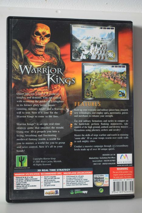 Warrior Kings  PC