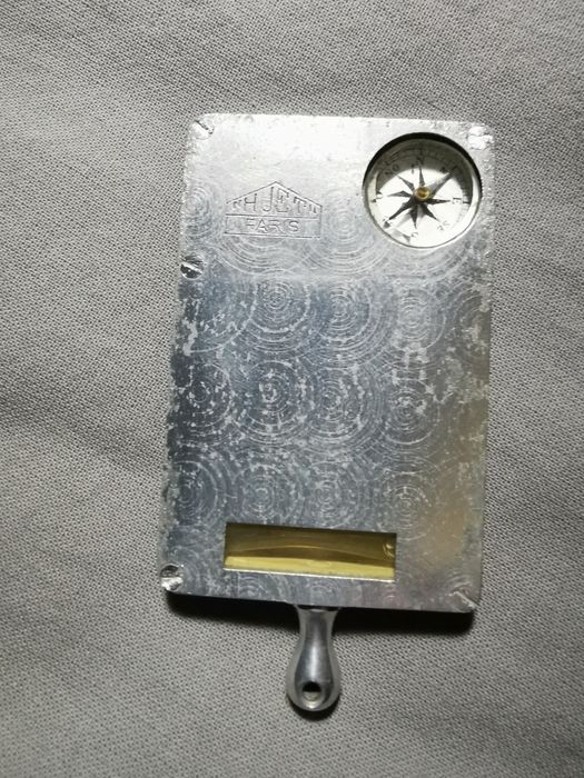 Bussola muito Rara, HUET Paris de artilharia WW1