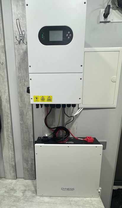 Комплект на 6кВт  літієва батарея LiFePO4 Dyness + Luxpower