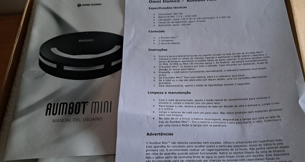 Rumbot Mini Robot Vacuum Cleaner423212547813550082