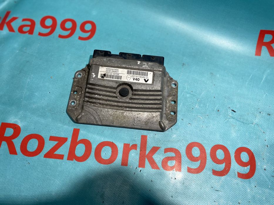 Блок керування двигуном Renault 1.6b 237101353R 1.6 бензин