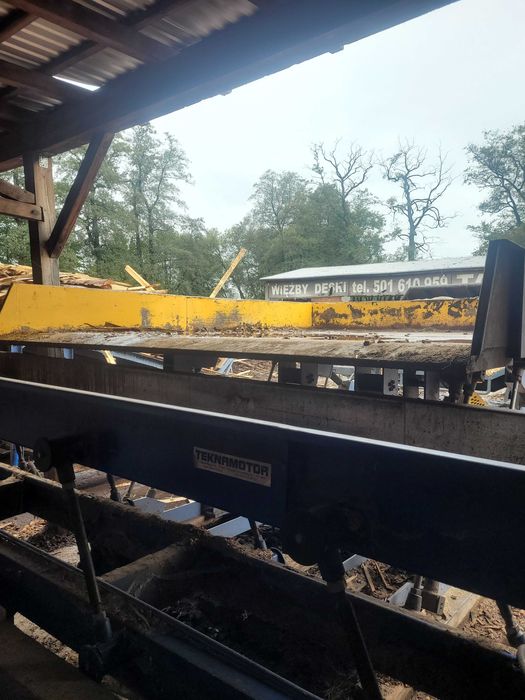 Rębak stacjonarny Teknamotor 650EB Stoły podawcze Redler