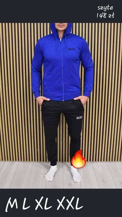 Nowy męski dres szyte logo od M do XXL