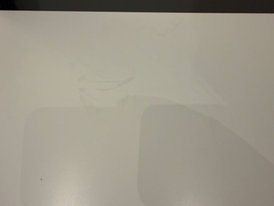 Biale biurko z szufladami / odbiór osobisty