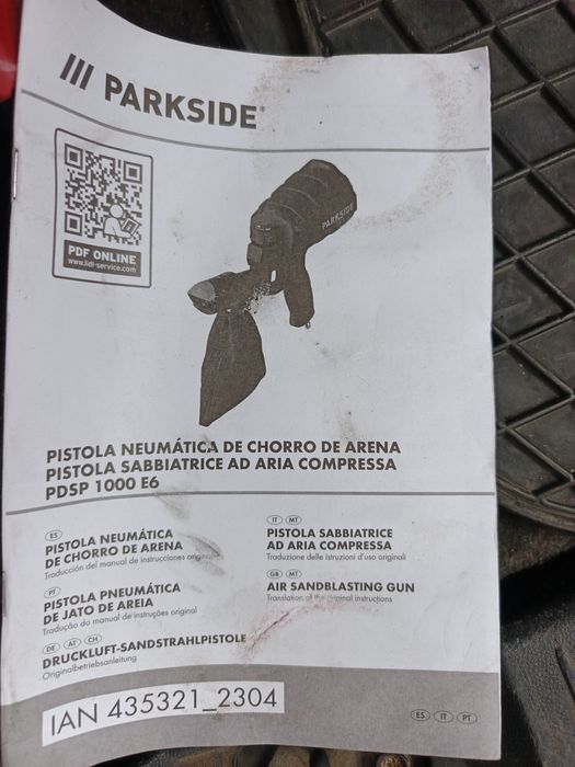 Пескоструй PARKSIDE