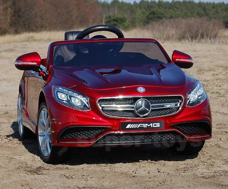 BAWIBUS.PL Auto samochód na akumulator Mercedes S63 autka dla dzieci