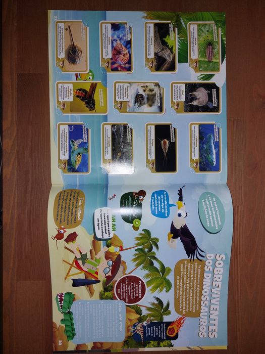 Caderneta Completa "Super Animais 3" Dinossauros