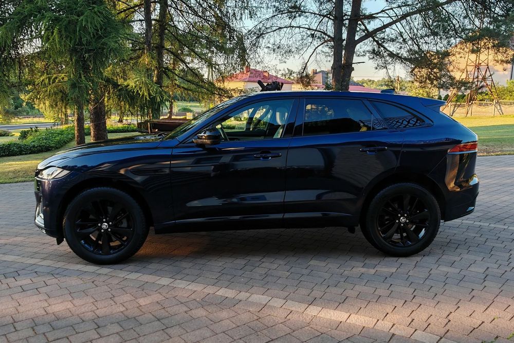 Jaguar F-Pace GWARANCJA 2.0 204KM R-DYNAMIC SE 1wł SALON PL 37000km jak NOWY fv23%
