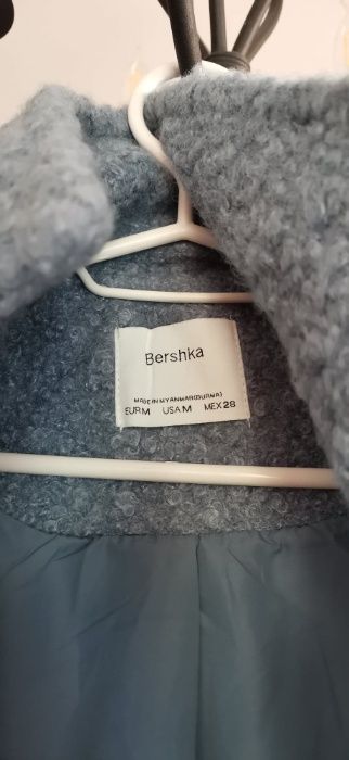 Płaszcz o prostym kroju, M , Bershka