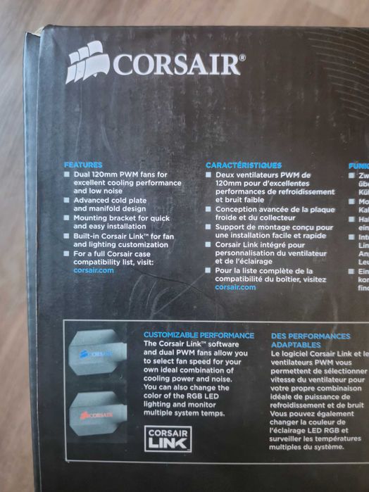 Corsair H80i GT [Watter cooling AIO]