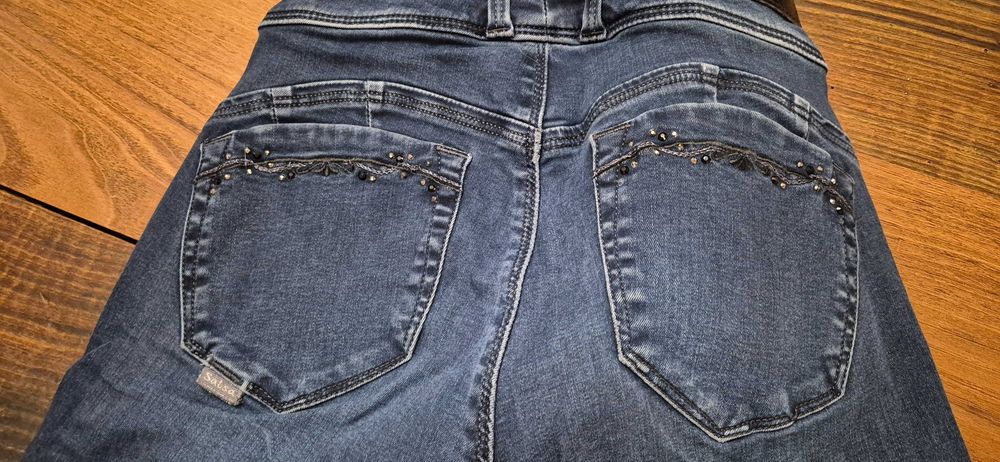 Calças Ganga Salsa PushUp Mystery - Tam 27/ XS