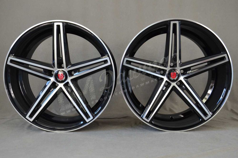 PROMOCJA! Felgi Axe EX14 18" 8J ET33 + 9J ET35 5x100 Black Polished