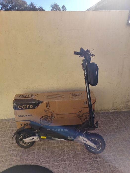 Trotinete Elétrica OOTD T10 - Quase Nova  +Caixa + Bolsa e Retrovisor